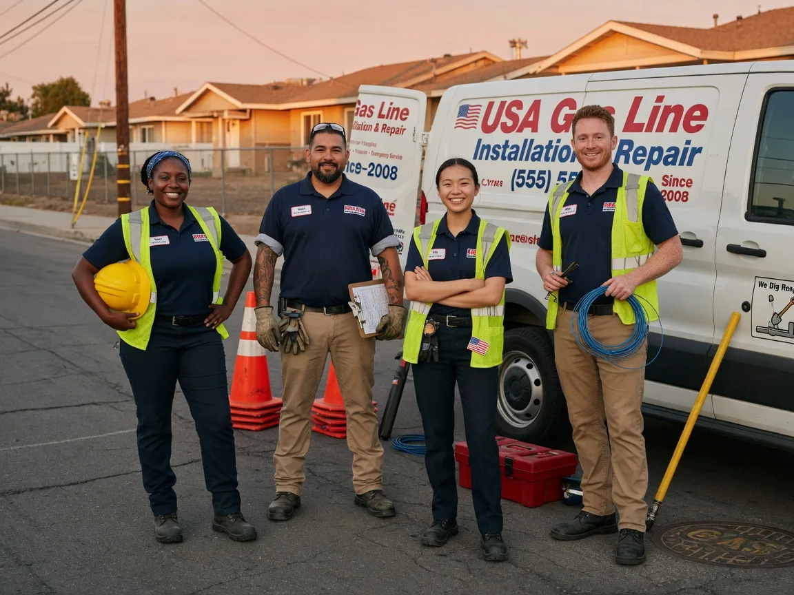 Gas Line Installation company in Blanchard, MI